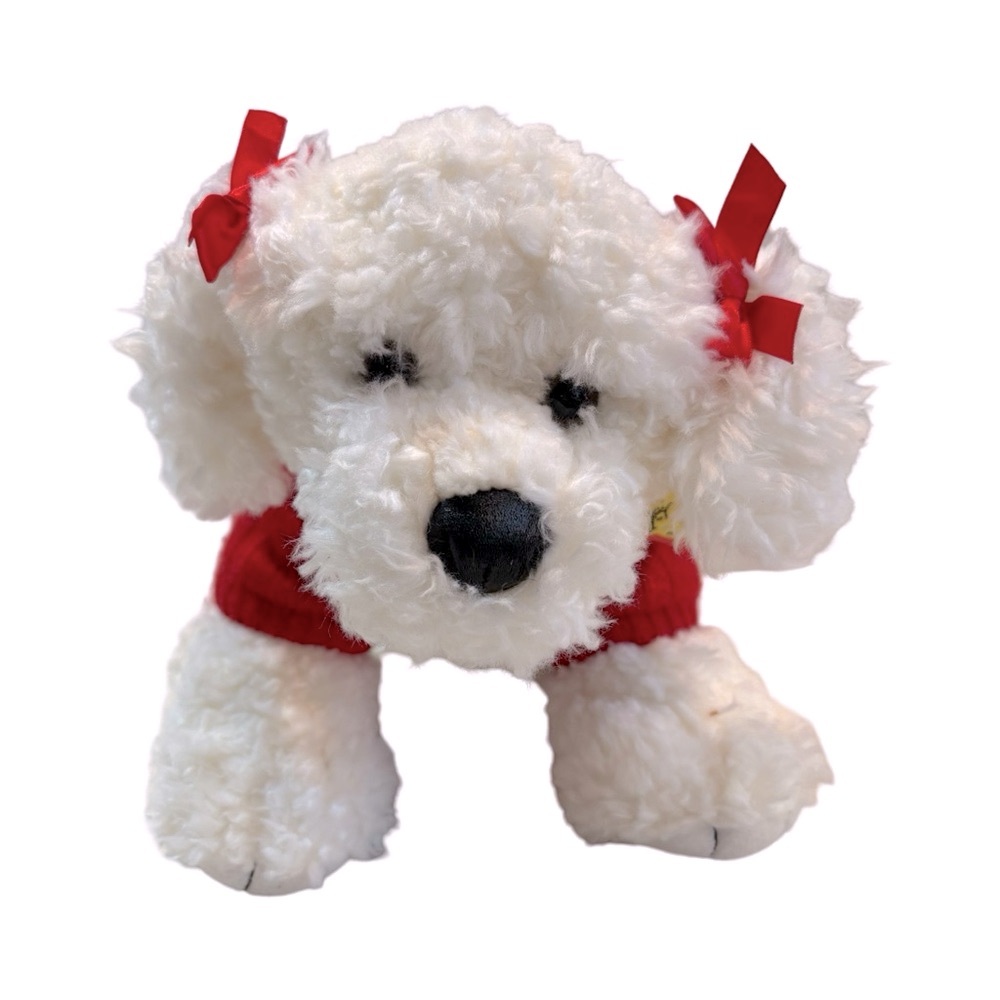 Build-A-Bear Maltese Poodle Maltipoo White‎ Dog Plush